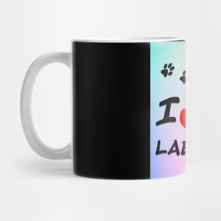 I Love Labs Mug